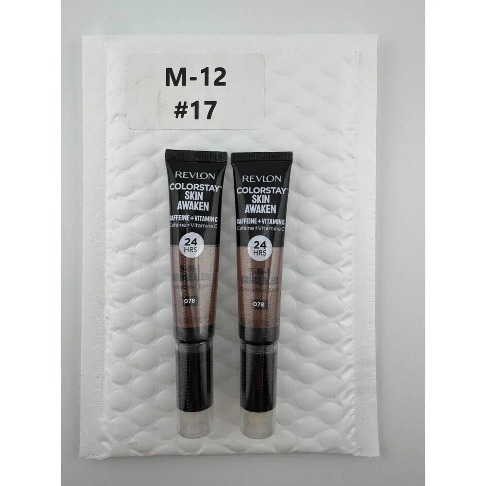 Revlon ColorStay Skin Awaken 5-in-1 Concealer Shade 078 24HR Wear - Lot of 2